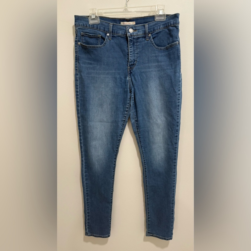 Levi's 311 Shaping Skinny Blue Denim Jeans